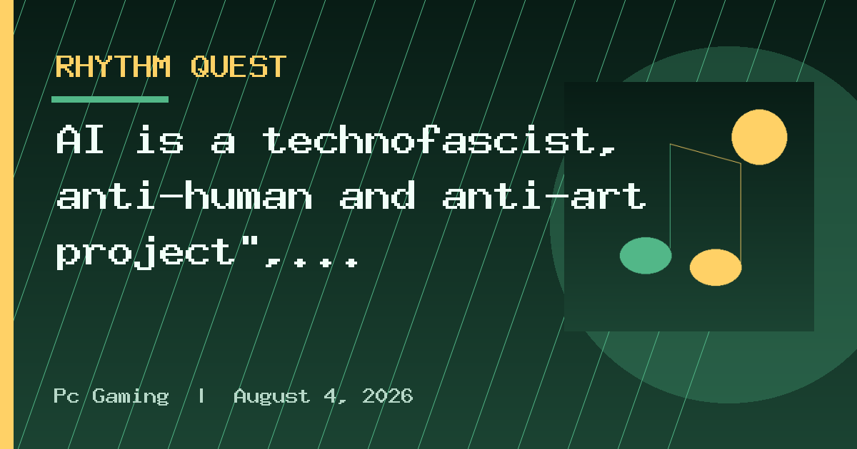 AI is a technofascist, anti-human and anti-art project", says creator of lefty