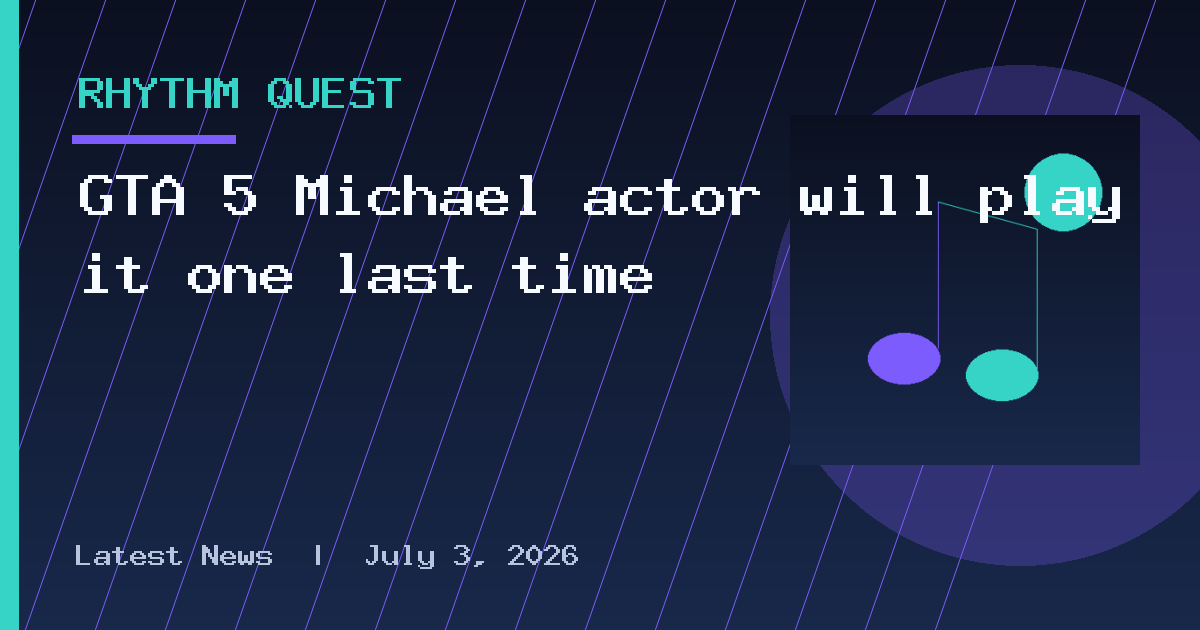 GTA 5 Michael actor will play it one last time