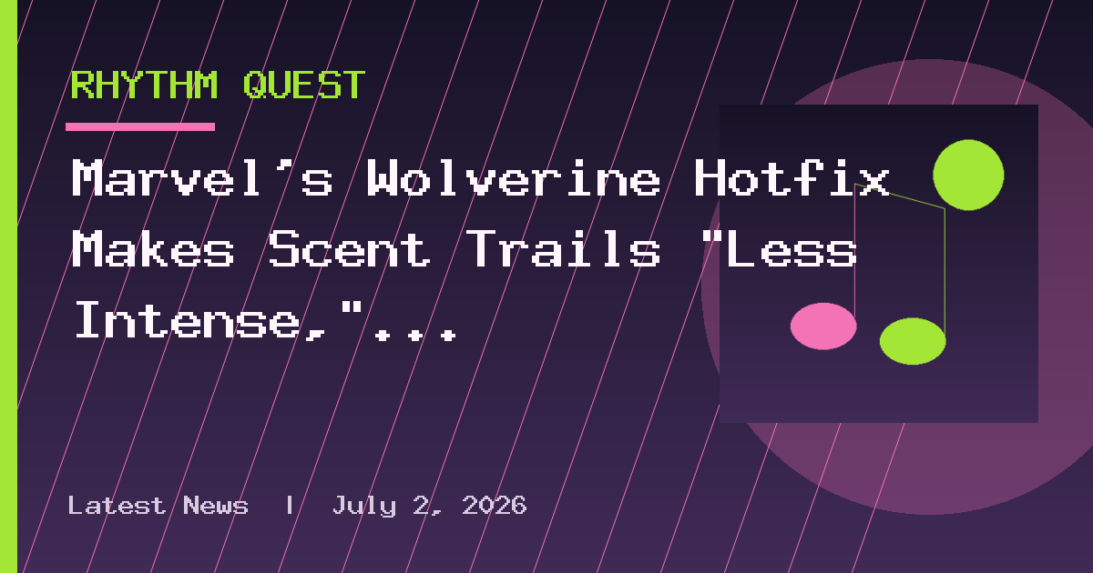 Marvel’s Wolverine Hotfix Makes Scent Trails “Less Intense,” Insomniac Exploring