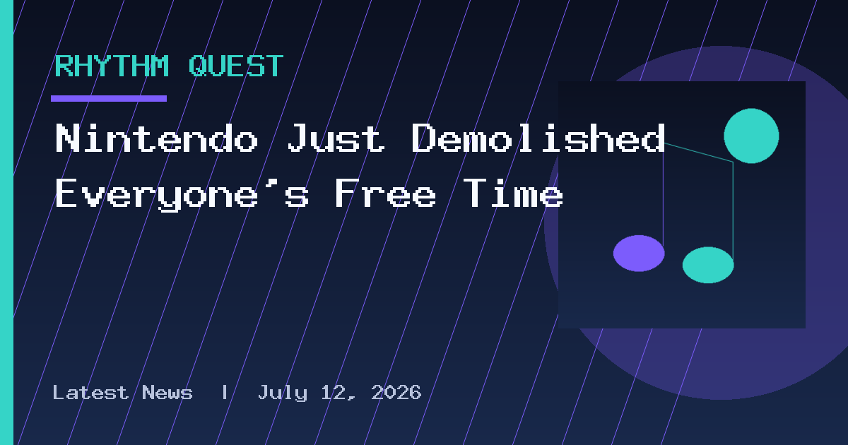 Nintendo Just Demolished Everyone’s Free Time