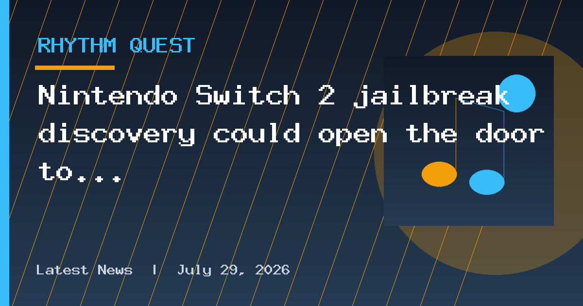 Nintendo Switch 2 jailbreak discovery could open the door to a world of mods