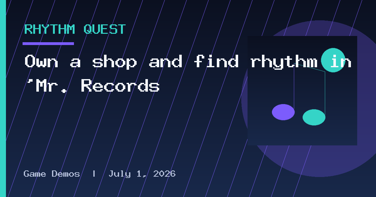 Own a shop and find rhythm in ‘Mr. Records
