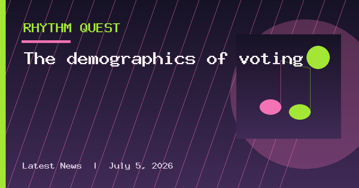 The demographics of voting